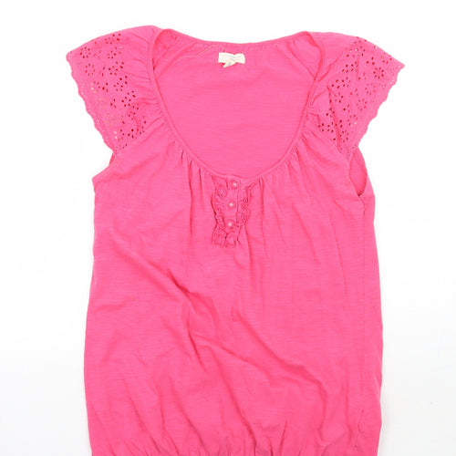 Newlook Womens Pink   Basic T-Shirt Size 8