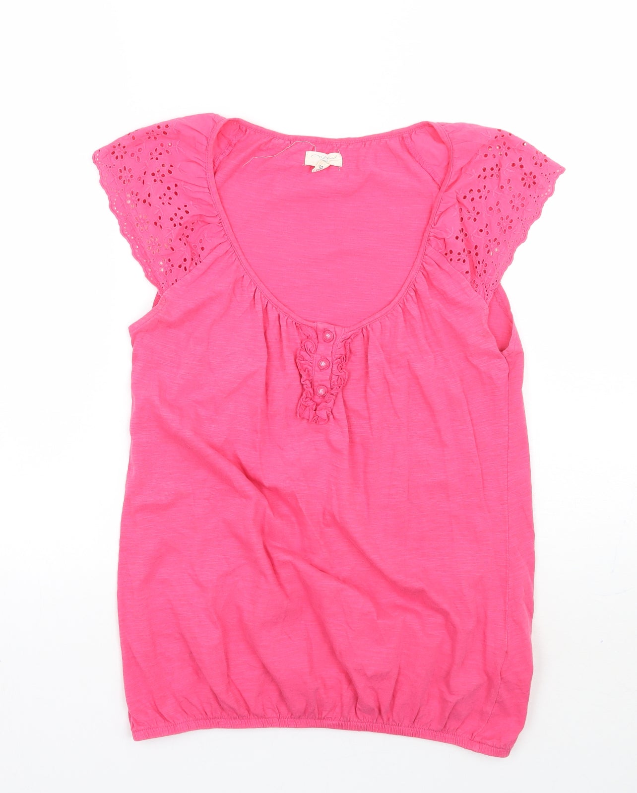 Newlook Womens Pink   Basic T-Shirt Size 8