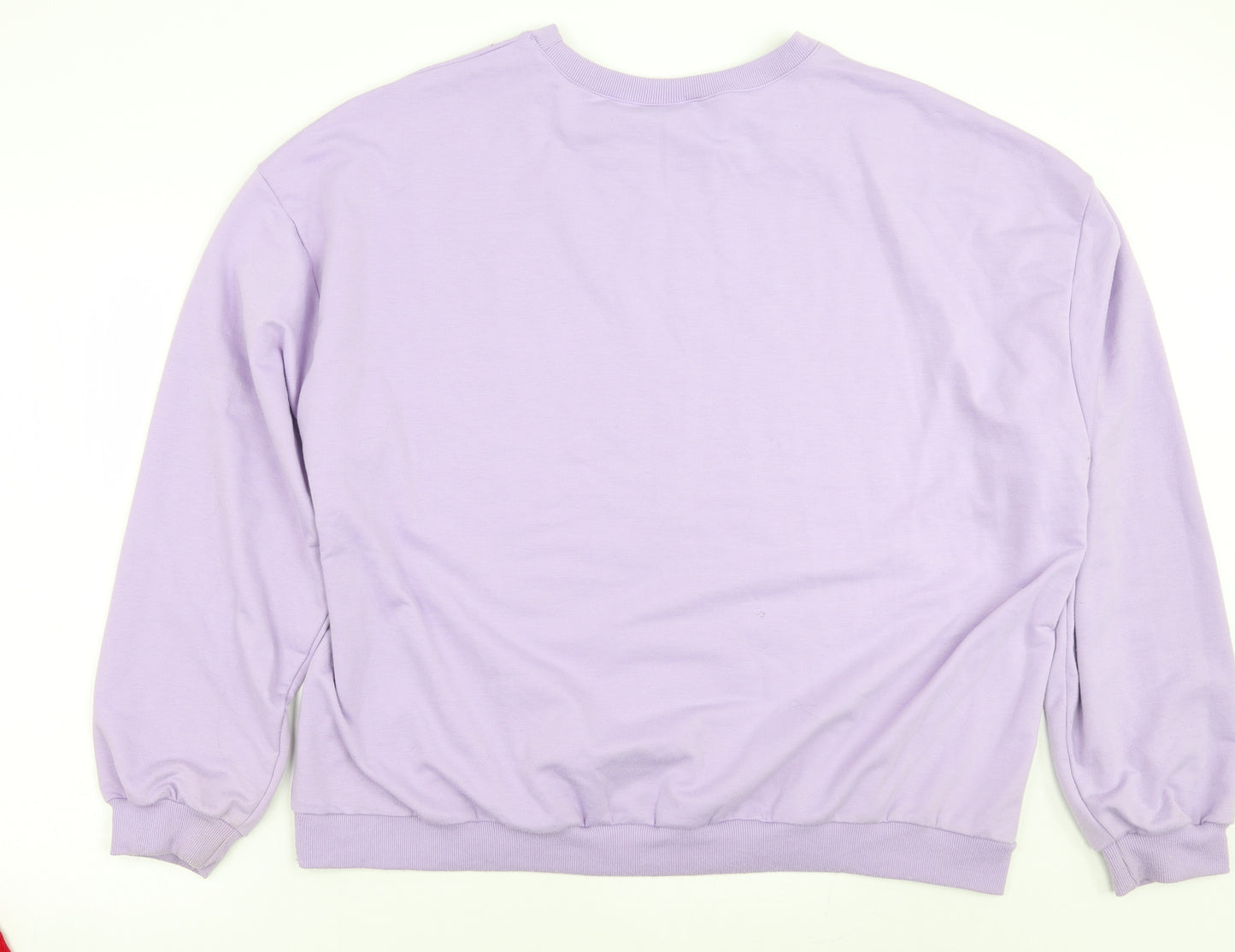SheIn Womens Purple   Pullover Jumper Size L