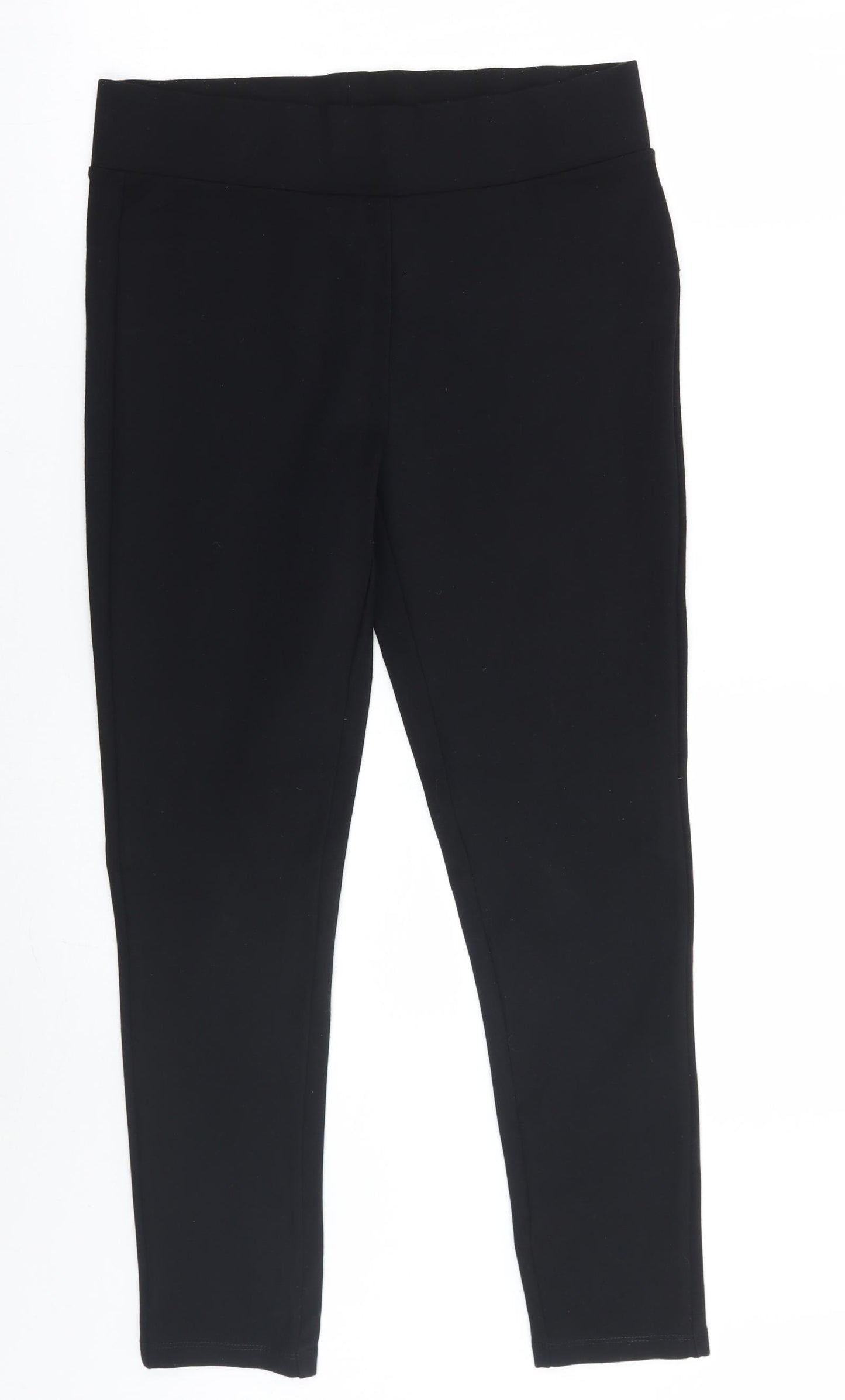 George Womens Black   Capri Leggings Size 14 L27 in