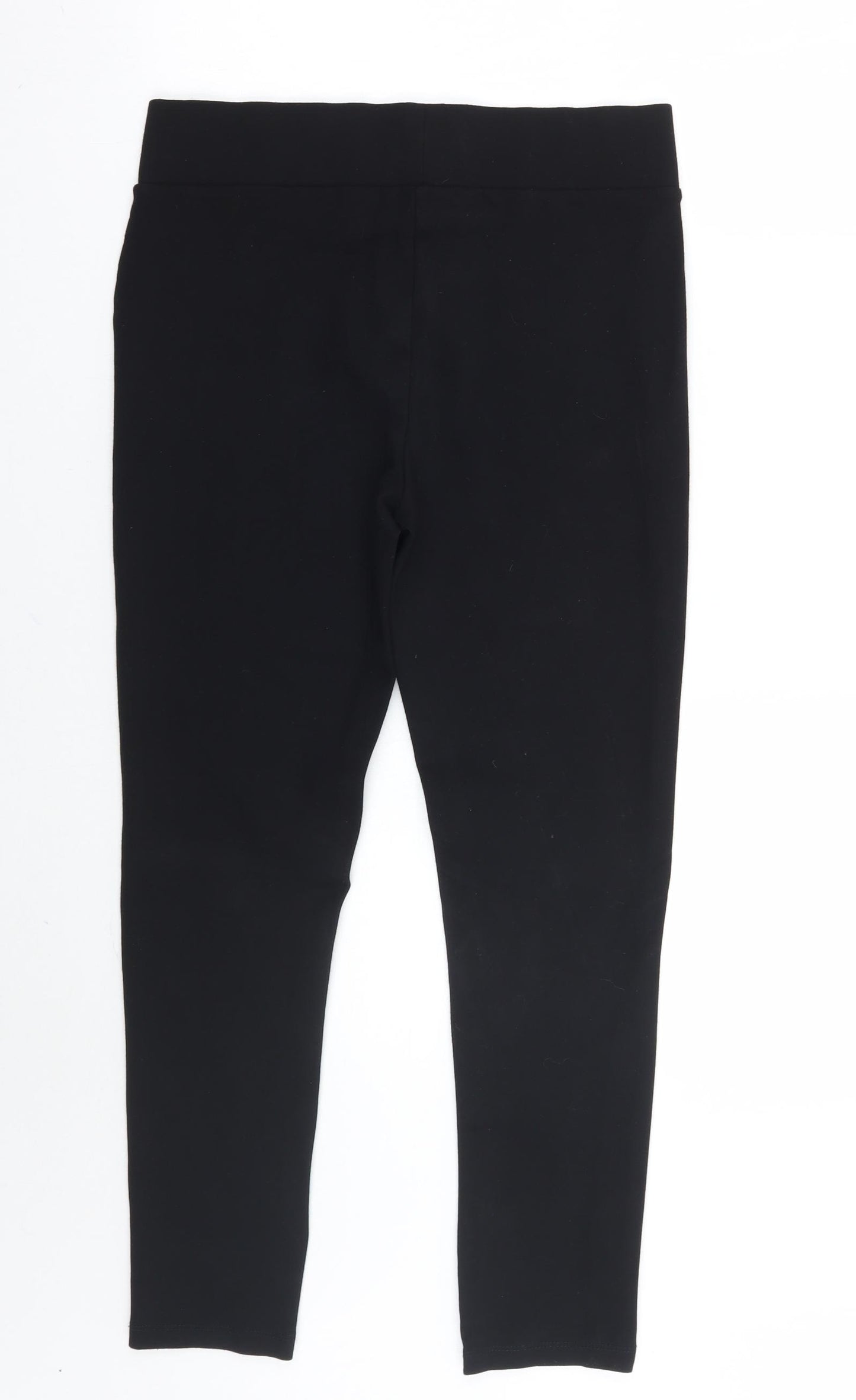 George Womens Black   Capri Leggings Size 14 L27 in