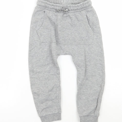 George Boys Grey   Sweatpants Trousers Size 3-4 Years