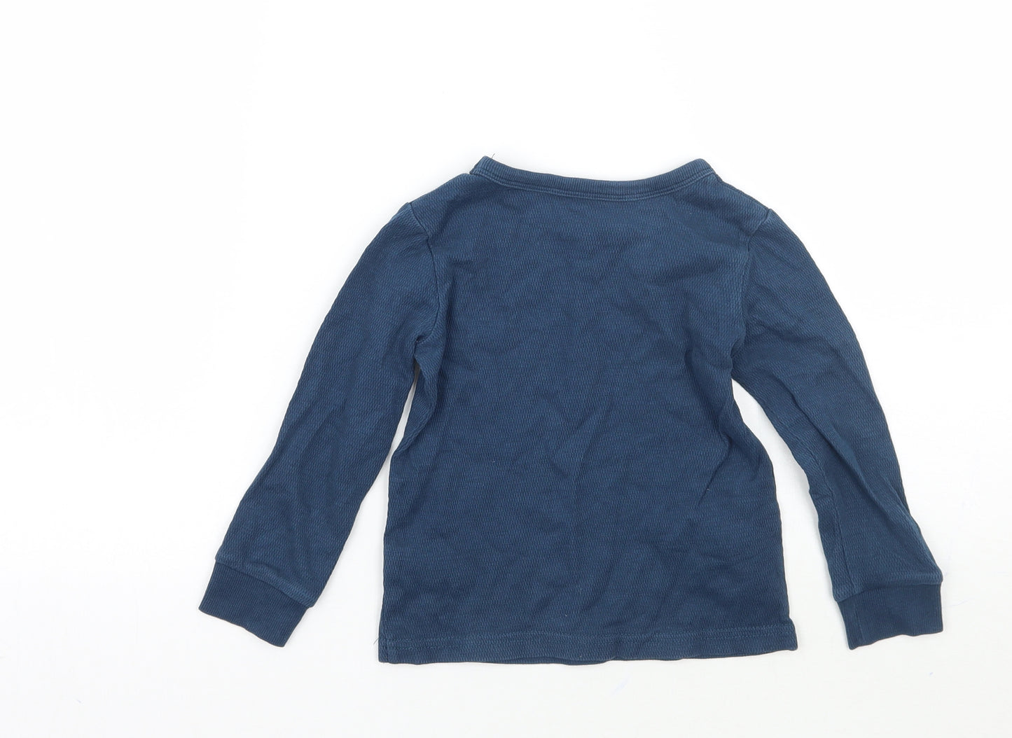 George Girls Blue   Basic T-Shirt Size 2-3 Years