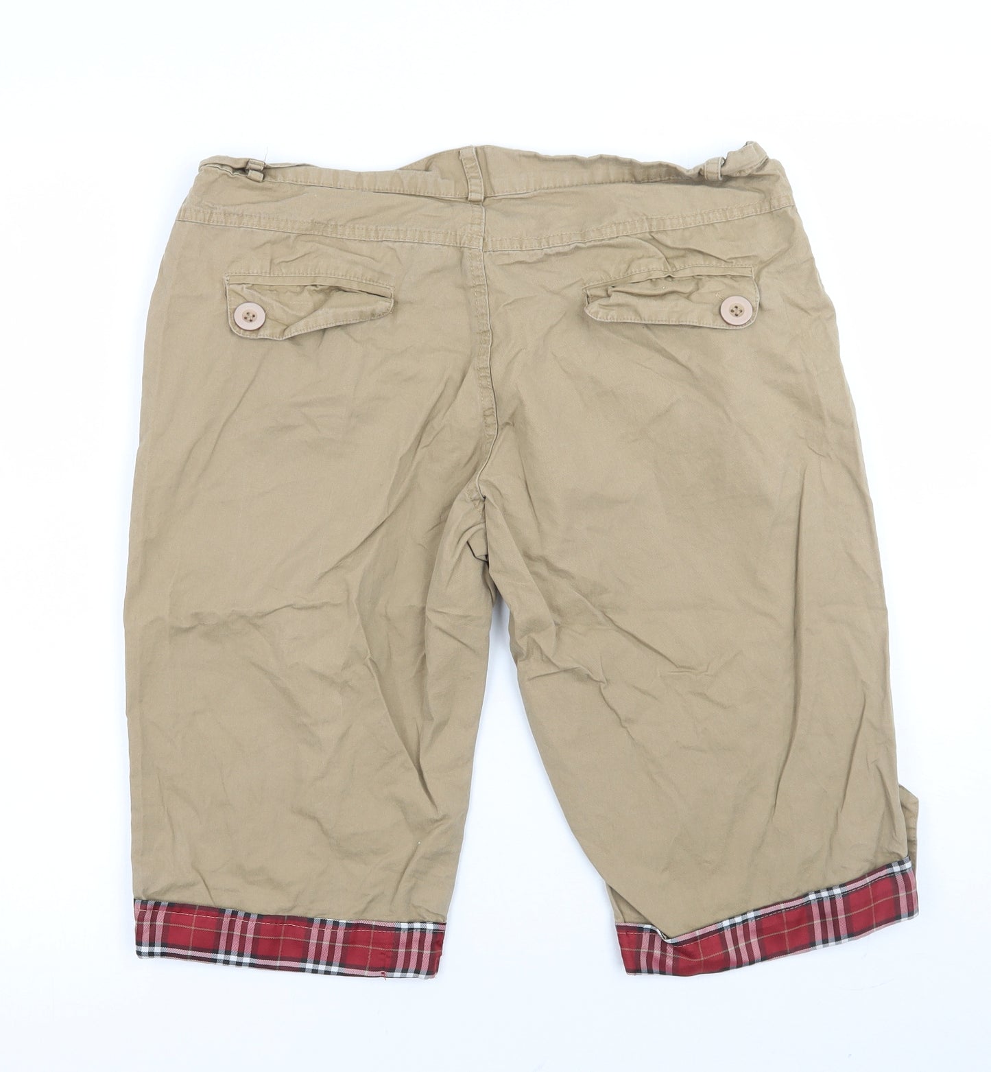 Amurs & superb Mens Beige   Cargo Shorts Size 32