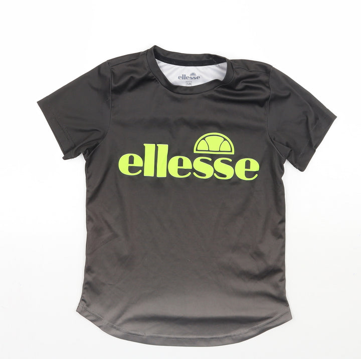 ellesse Boys Grey   Basic T-Shirt Size S