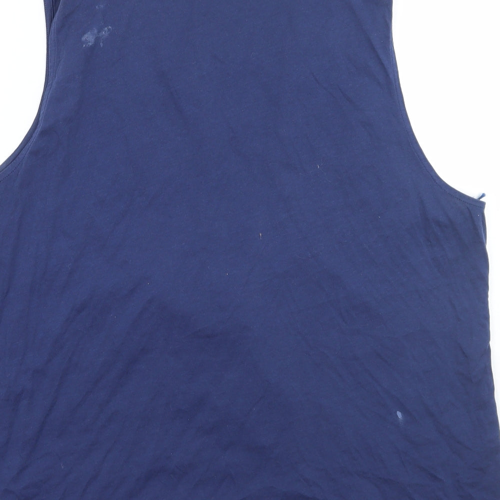 Papaya Womens Blue   Basic T-Shirt Size 20