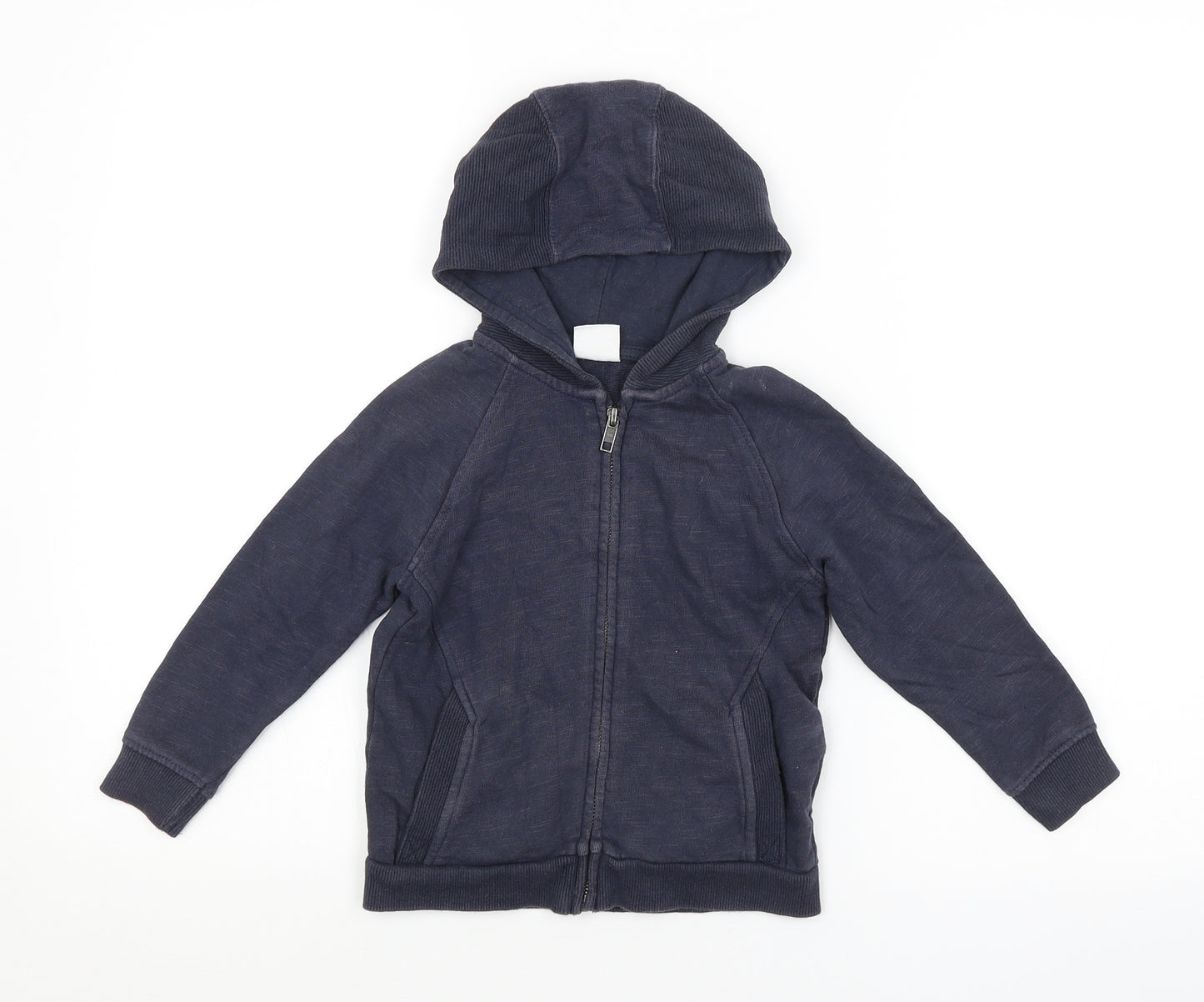 Zara Boys Blue   Full Zip Hoodie Size 3-4 Years
