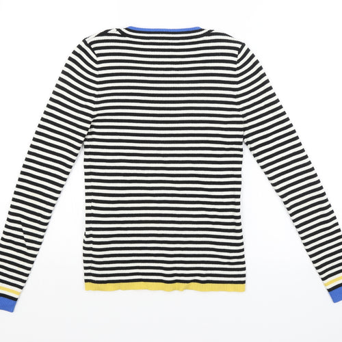 Preworn Womens Multicoloured Striped  Pullover Jumper Size M