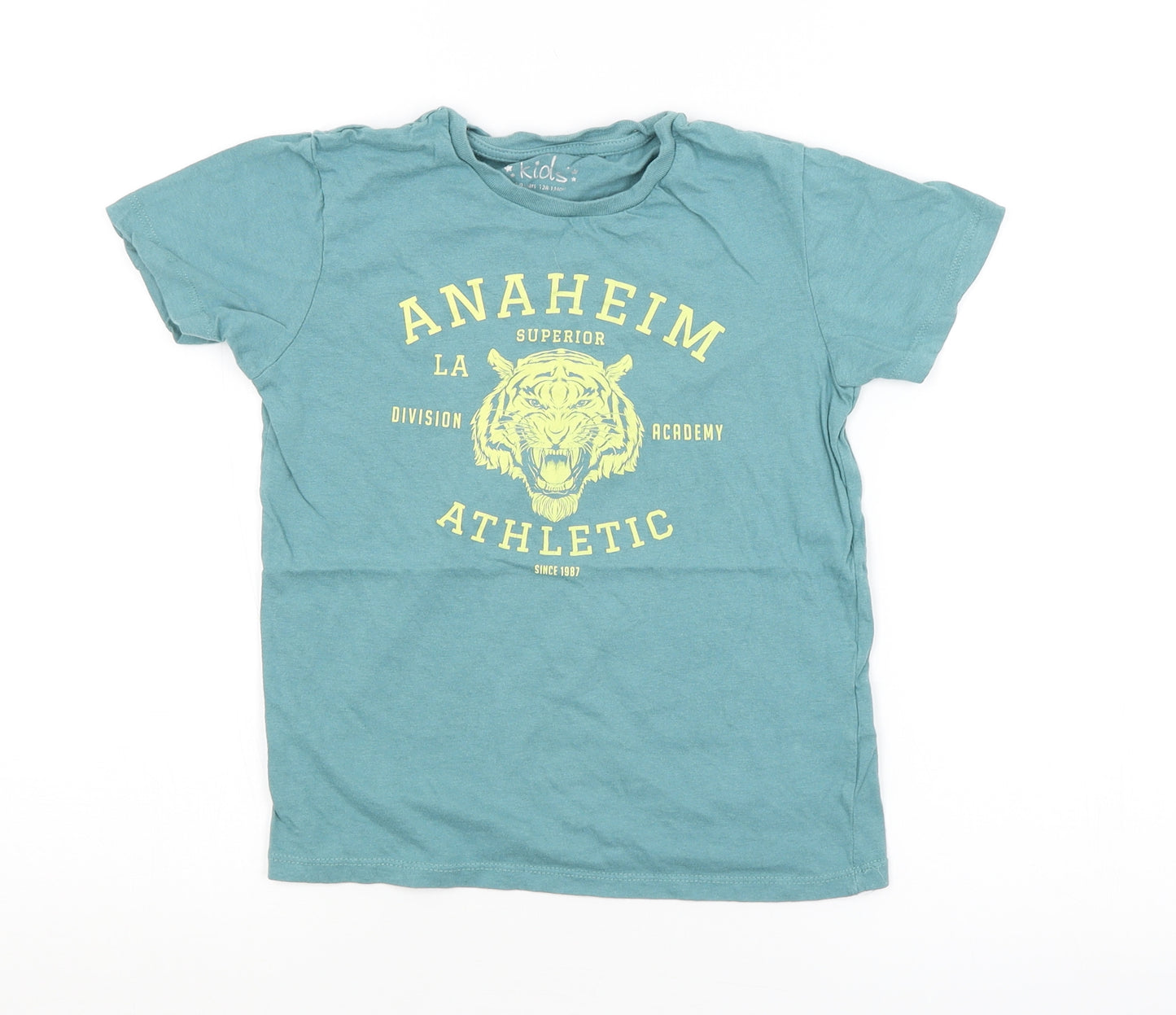 PEP&CO. Boys Blue   Basic T-Shirt Size 8-9 Years