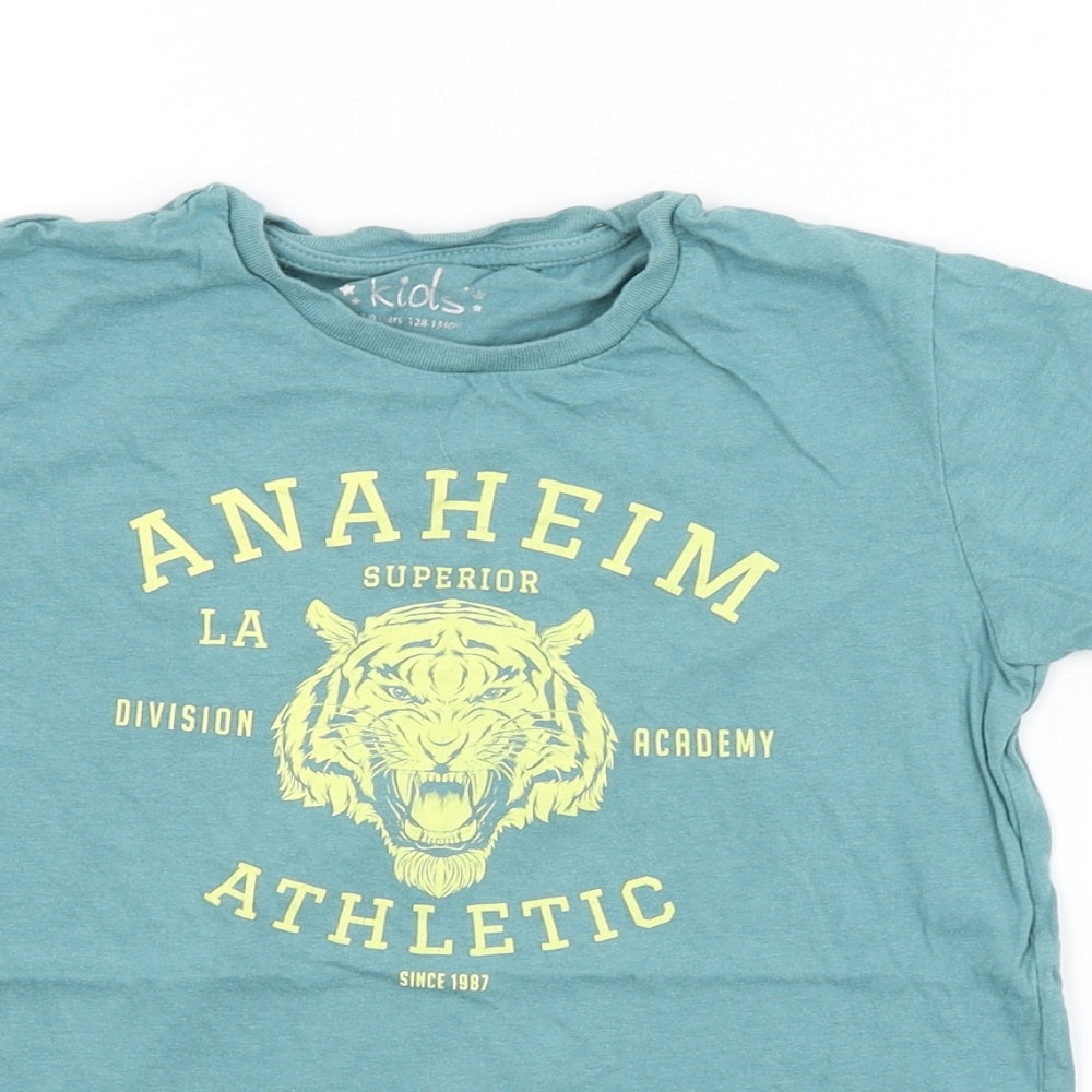 PEP&CO. Boys Blue   Basic T-Shirt Size 8-9 Years
