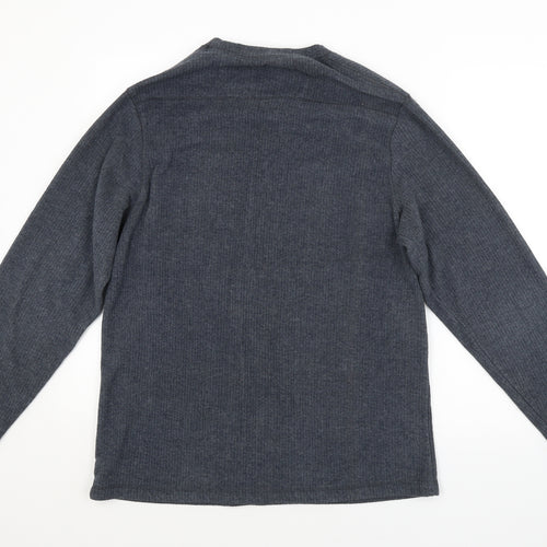 Atlantic Bay Mens Grey   Pullover Jumper Size M