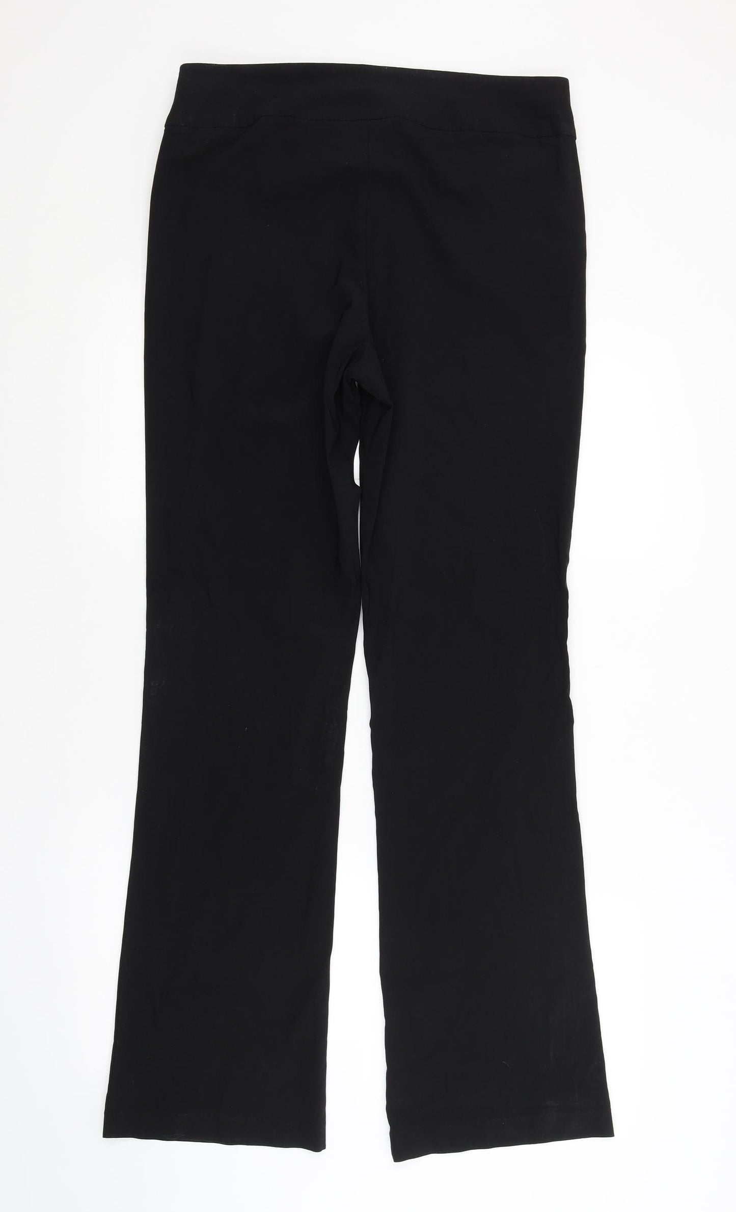 Contempo Womens Black   Trousers  Size 14 L31 in