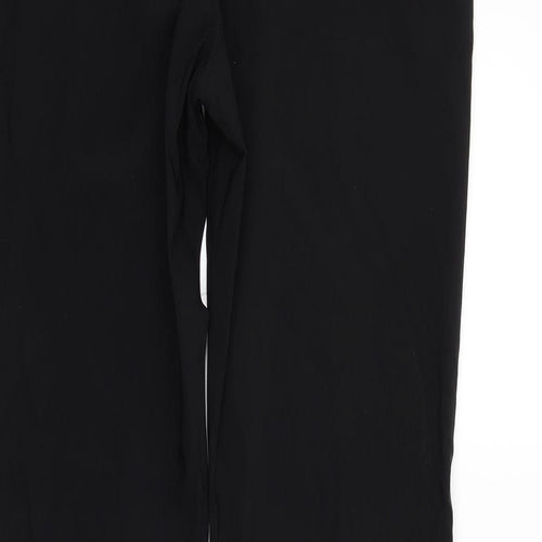 Contempo Womens Black   Trousers  Size 14 L31 in