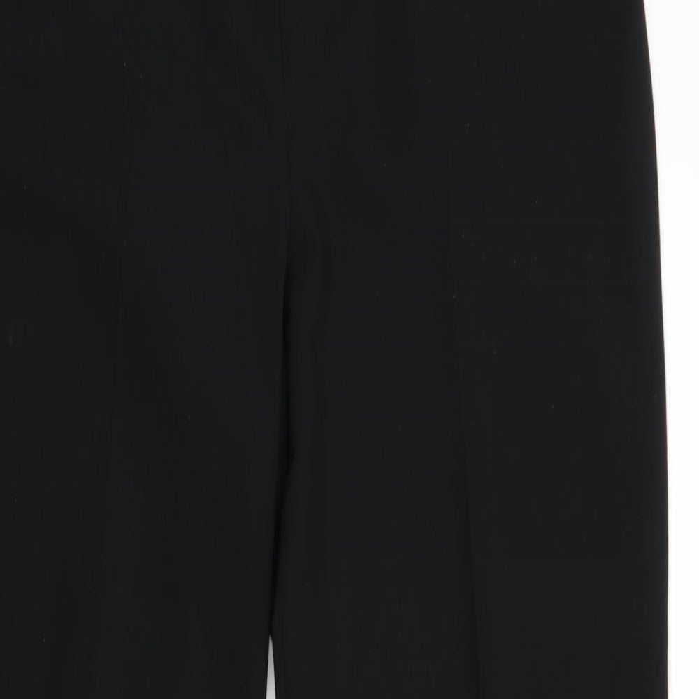 M&S Womens Black   Trousers  Size 16 L32 in