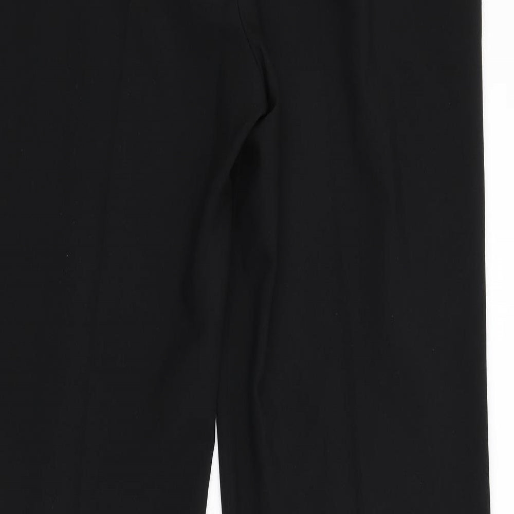 M&S Womens Black   Trousers  Size 16 L32 in
