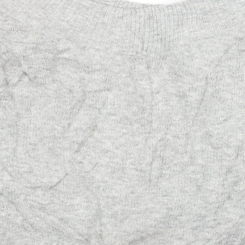 H&M Womens Grey   Pullover Jumper Size M