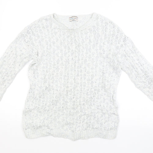 M&S Womens Brown   Pullover Jumper Size 12