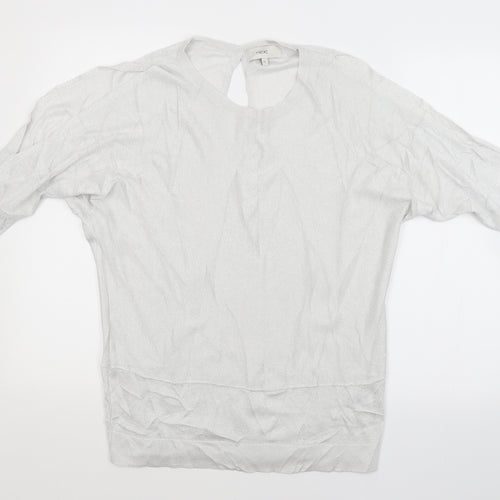 NEXT Womens Silver   Basic Blouse Size 12