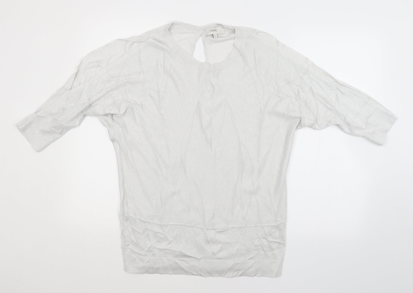 NEXT Womens Silver   Basic Blouse Size 12