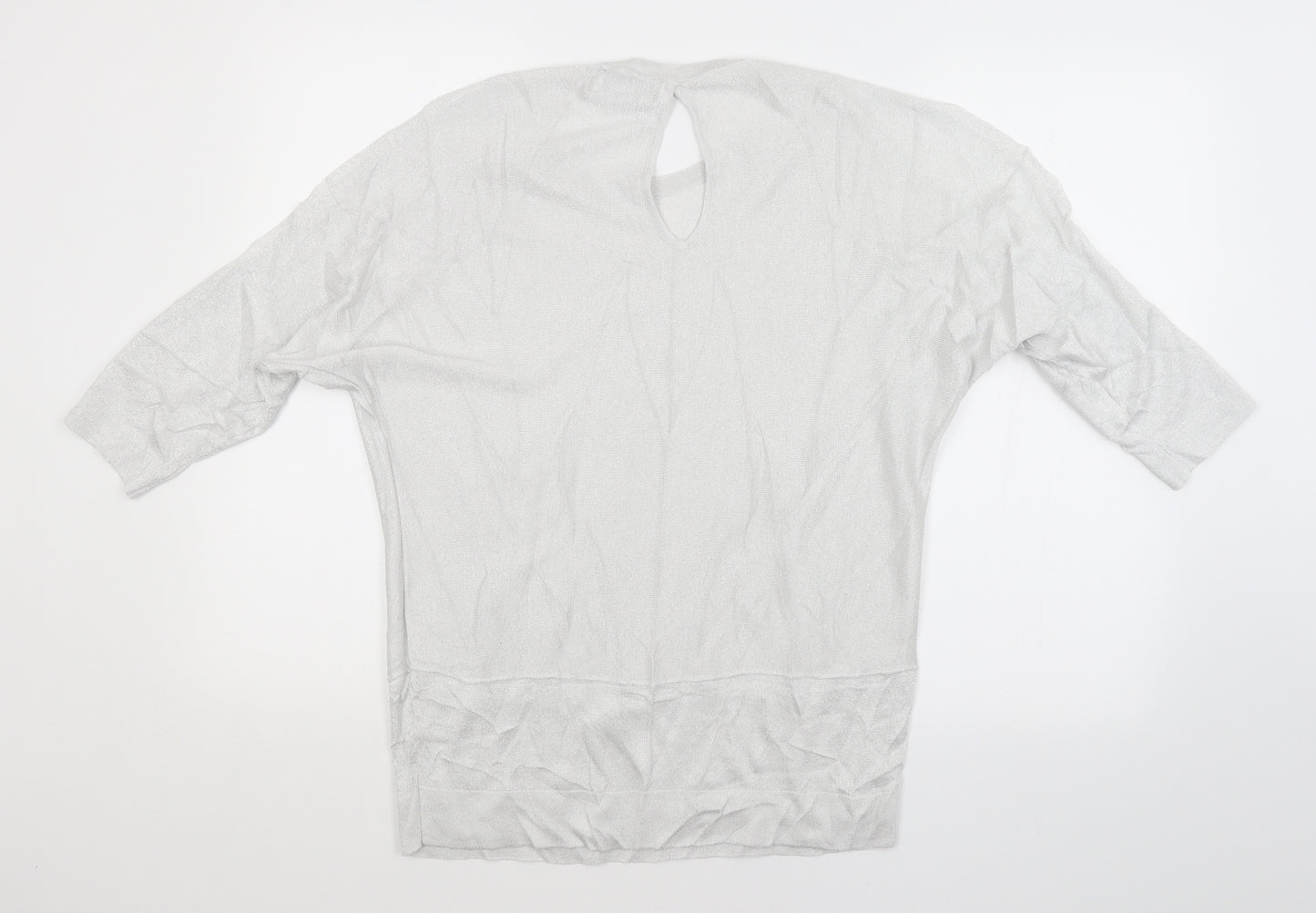 NEXT Womens Silver   Basic Blouse Size 12