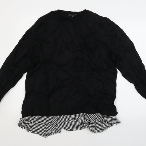 F&F Womens Black   Pullover Jumper Size 12