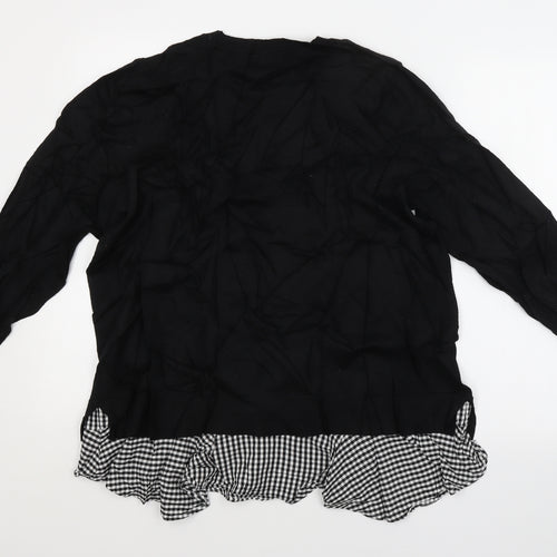 F&F Womens Black   Pullover Jumper Size 12