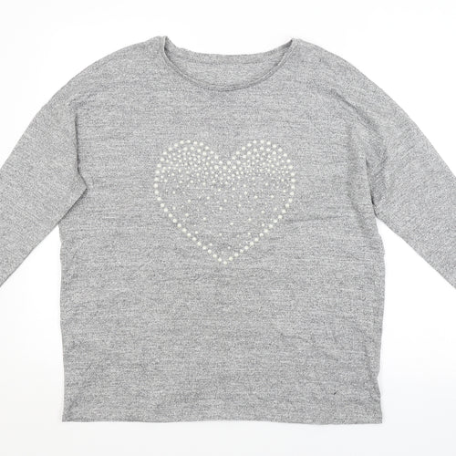 TU Womens Grey   Pullover Jumper Size 14
