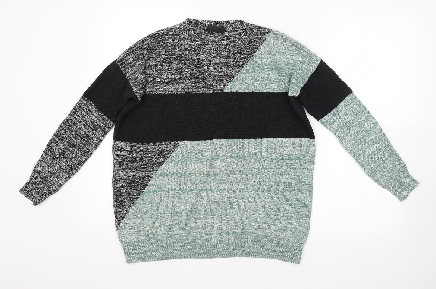 Topshop Womens Multicoloured   Pullover Jumper Size 8