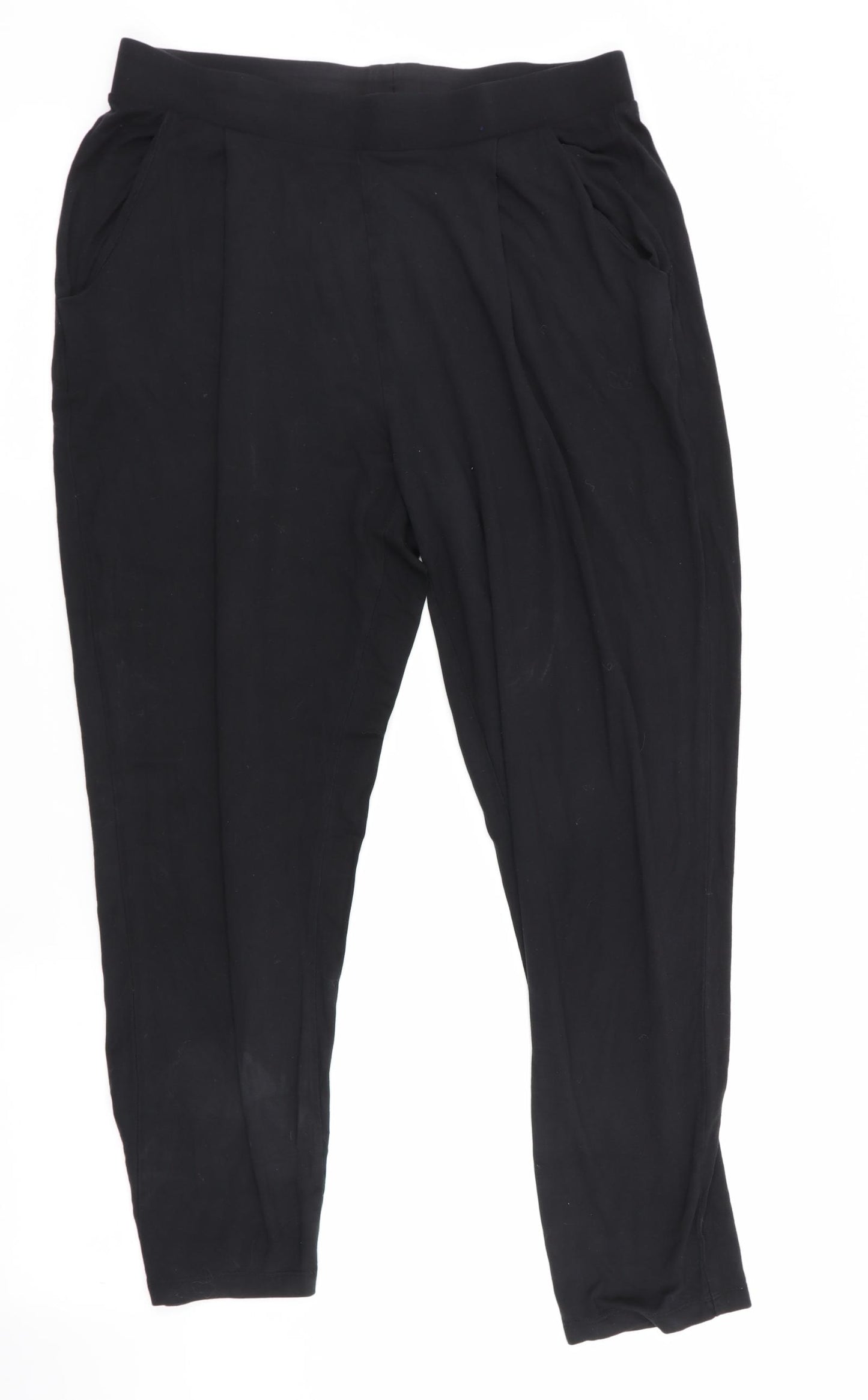 Marks and Spencer Womens Black   Bloomer Trousers Size 12 L27 in