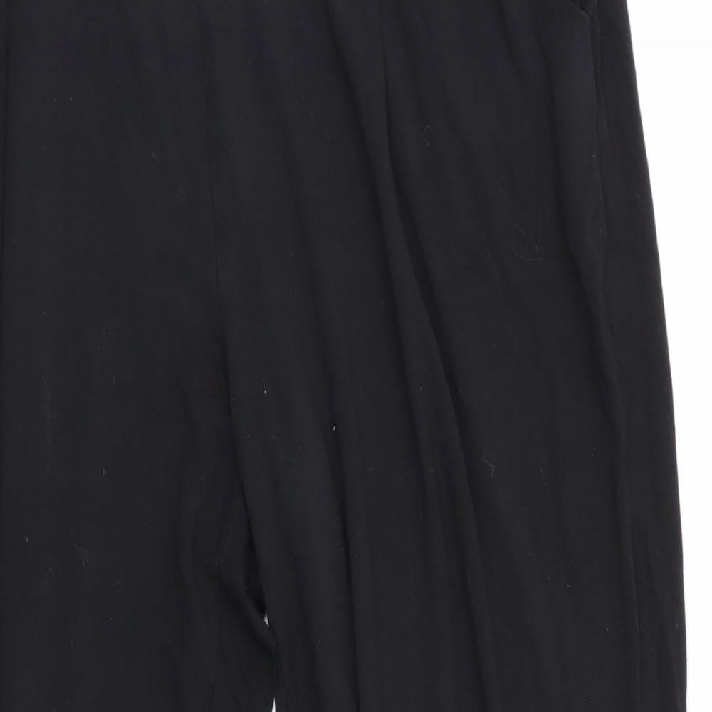 Marks and Spencer Womens Black   Bloomer Trousers Size 12 L27 in