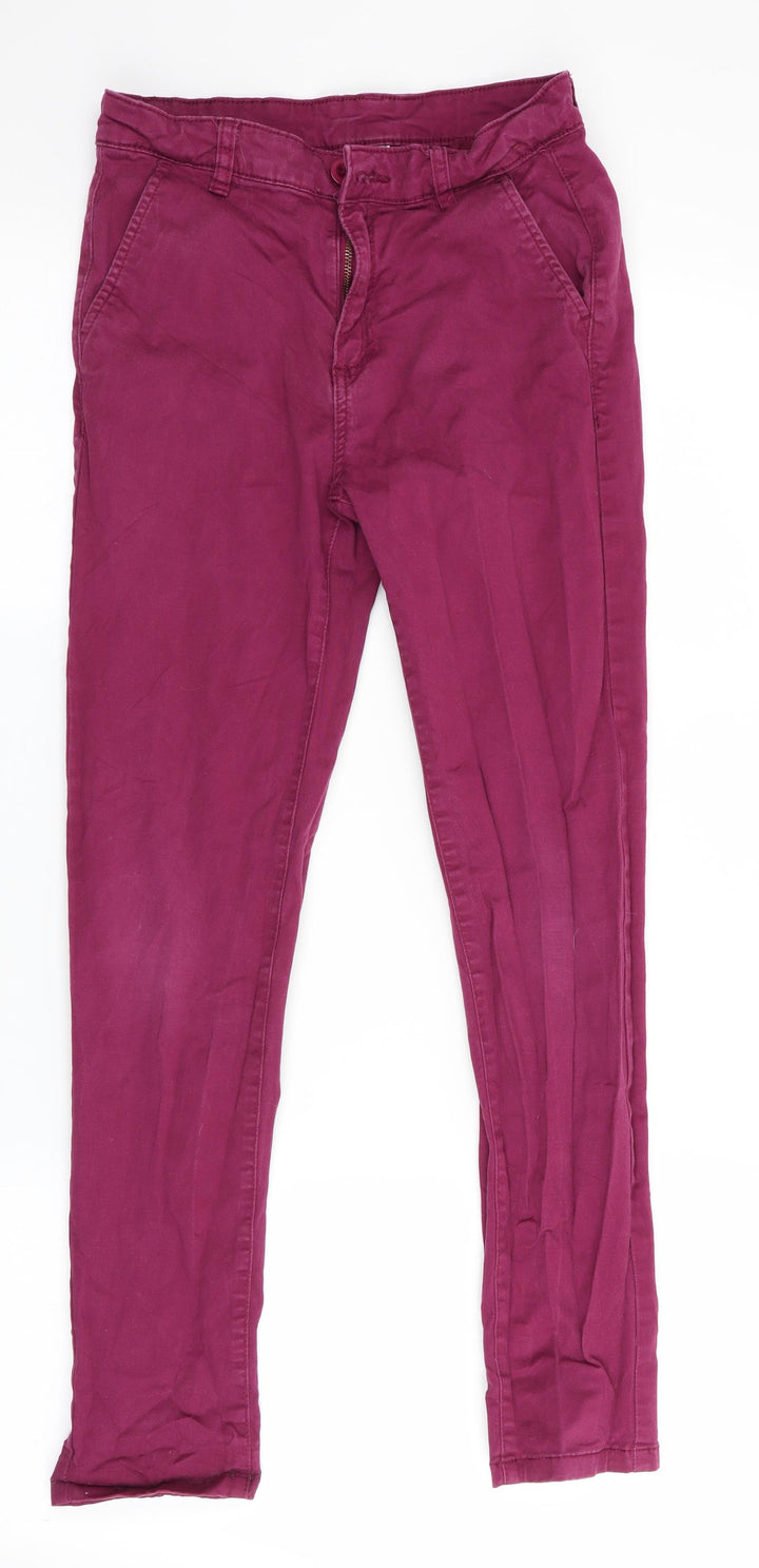 Marks and Spencer Mens Purple Skinny Jeans Size 26 in L26 in