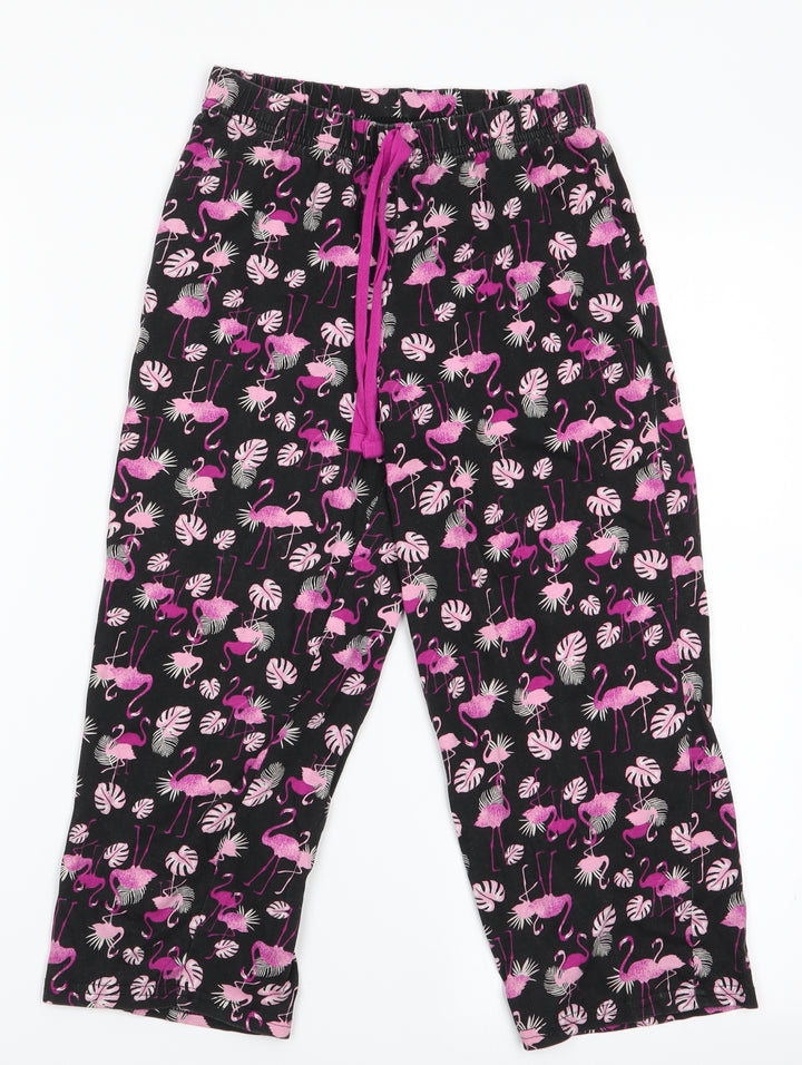 George Girls Pink Animal Print   Pyjama Pants Size 4-5 Years  - Flamingo Graphic