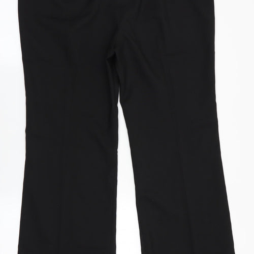 Basics Womens Black   Trousers  Size 14 L30 in