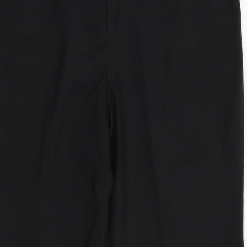 Basics Womens Black   Trousers  Size 14 L30 in