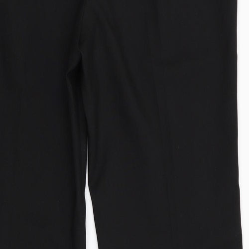 Basics Womens Black   Trousers  Size 14 L30 in