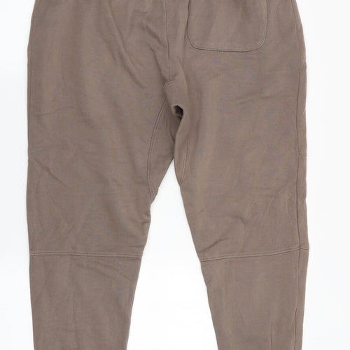 Pull & Bear Womens Brown   Jogger Trousers Size 12 L28 in