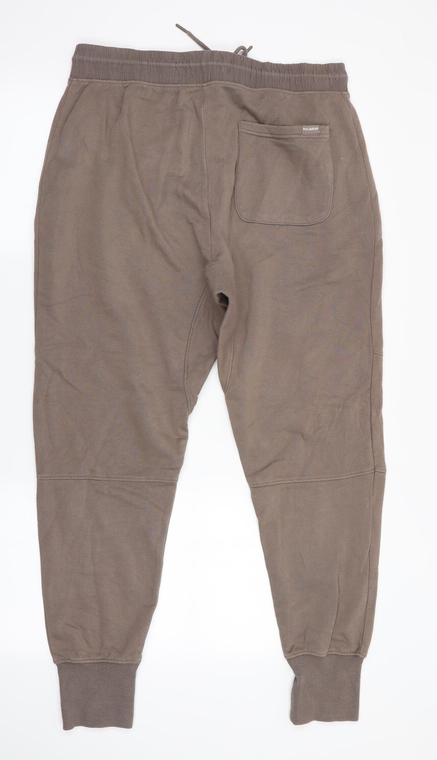 Pull & Bear Womens Brown   Jogger Trousers Size 12 L28 in