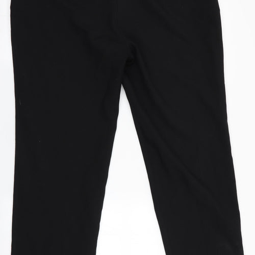 Club Class Womens Black   Trousers  Size 16 L30 in