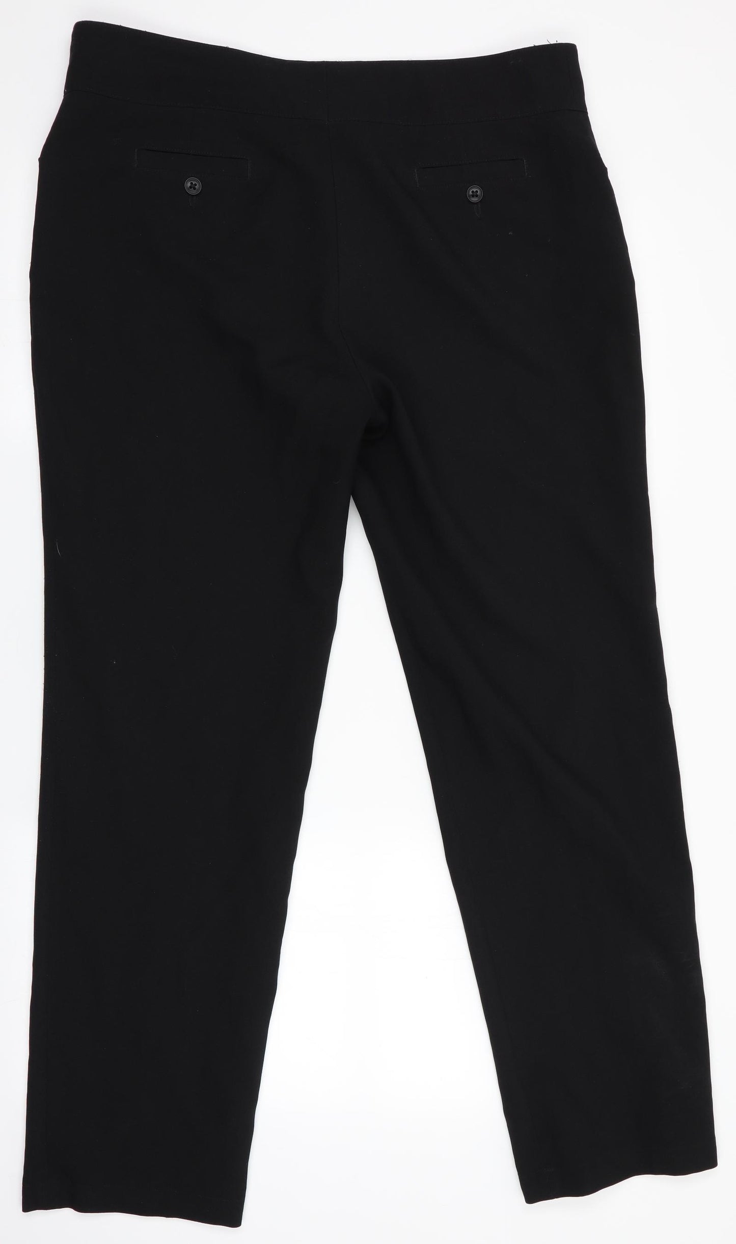 Club Class Womens Black   Trousers  Size 16 L30 in