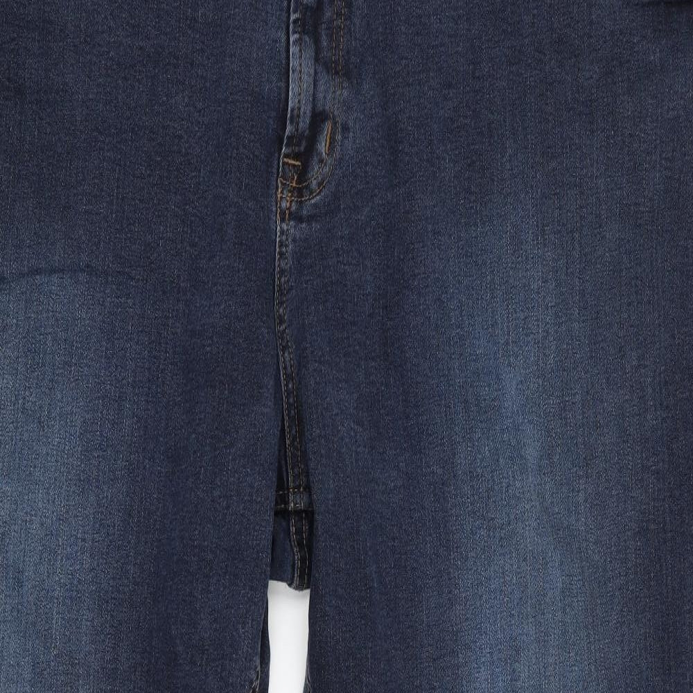 Union Blues Mens Blue   Straight Jeans  L28 in