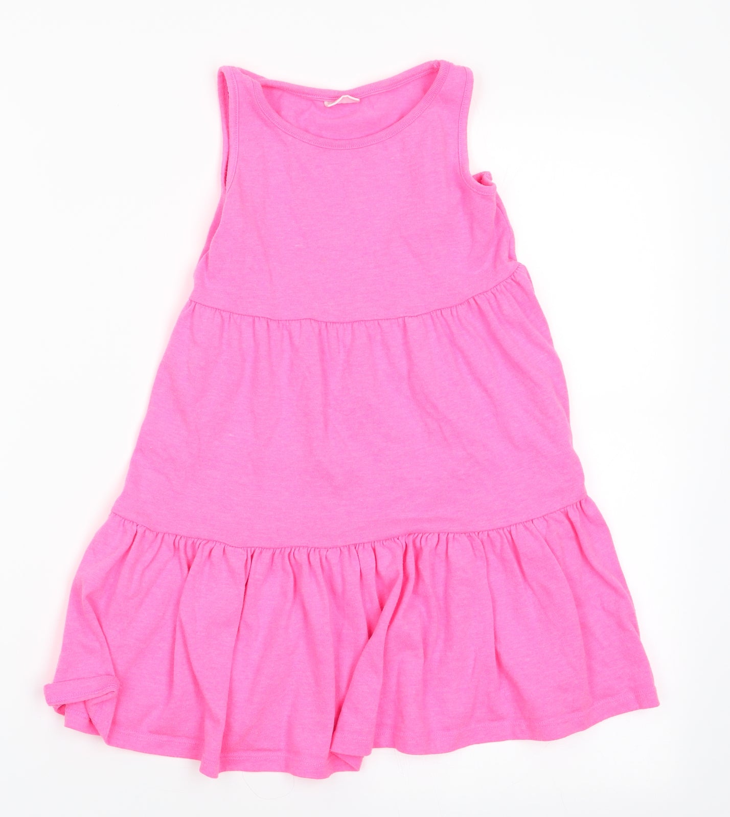 Florence and Fred Girls Pink   A-Line  Size 6-7 Years