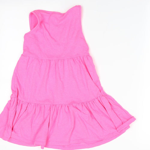 Florence and Fred Girls Pink   A-Line  Size 6-7 Years