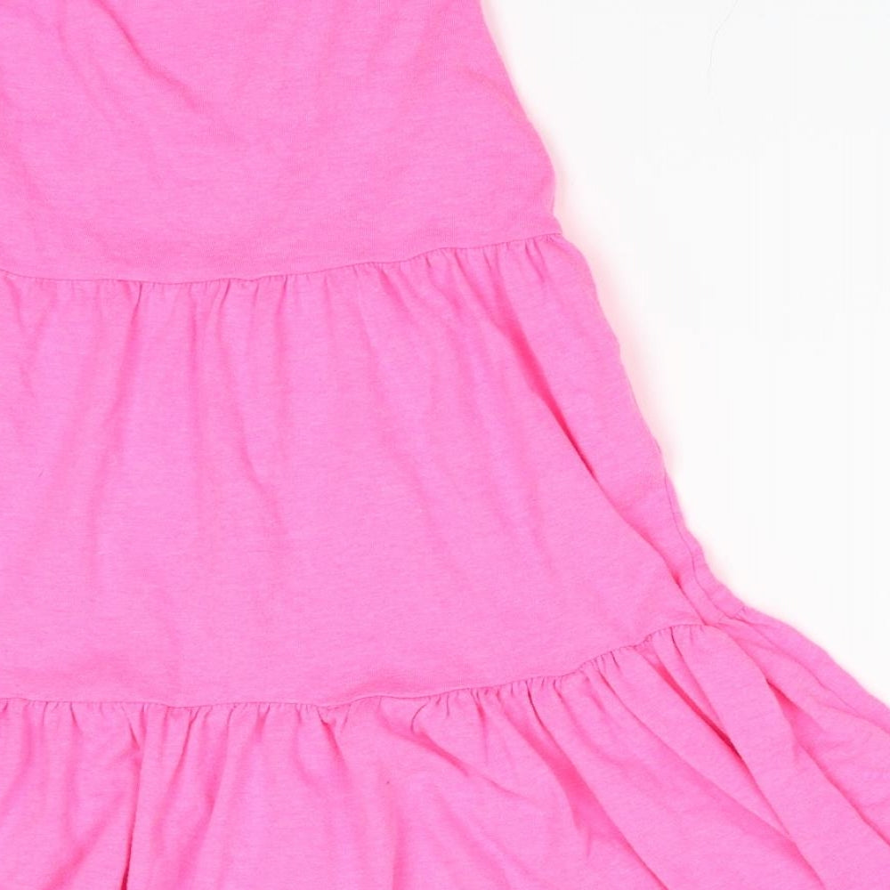 Florence and Fred Girls Pink   A-Line  Size 6-7 Years