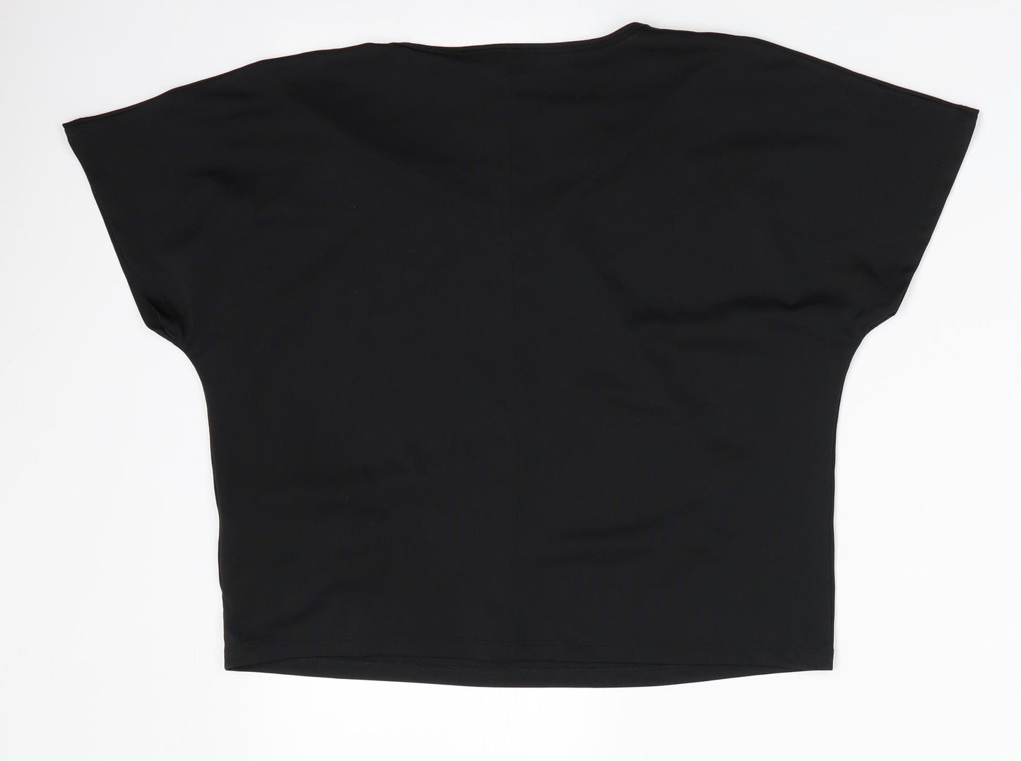 Matalan Womens Black   Basic T-Shirt Size S
