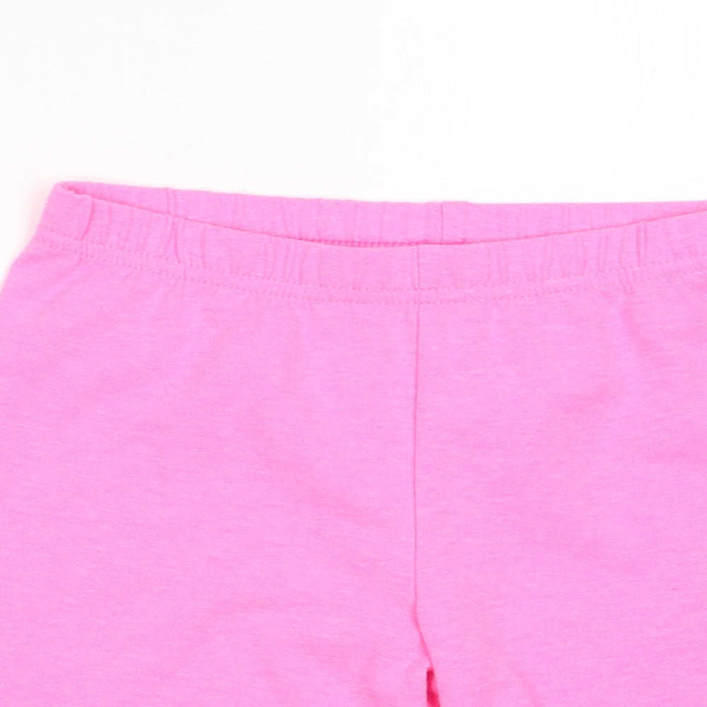 George Girls Pink   Biker Shorts Size 8-9 Years
