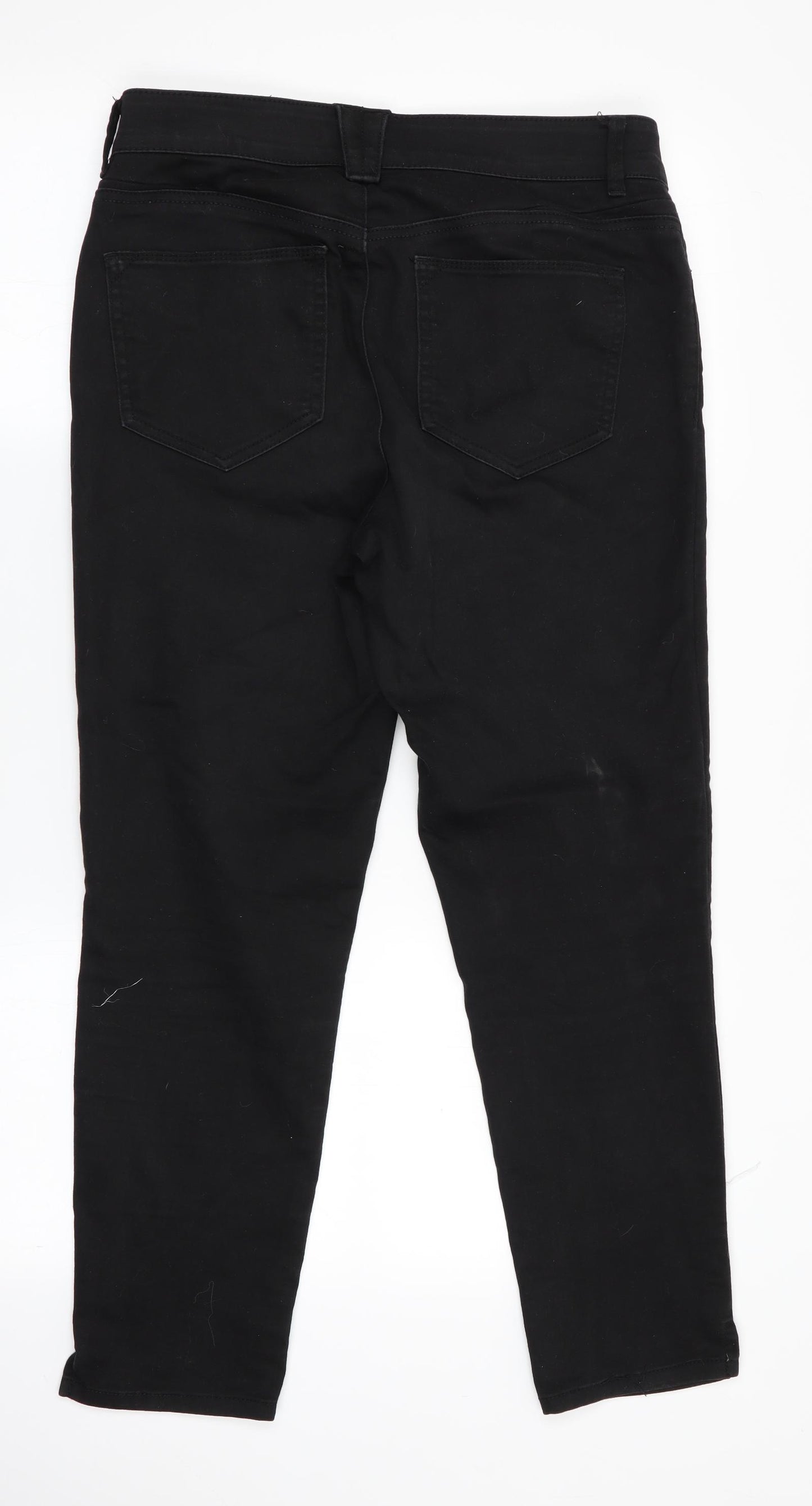 Bass Womens Black   Straight Jeans Size 8 L27 in