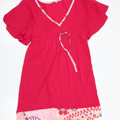 Butterflyby Womens Red Floral   Dress Size 8