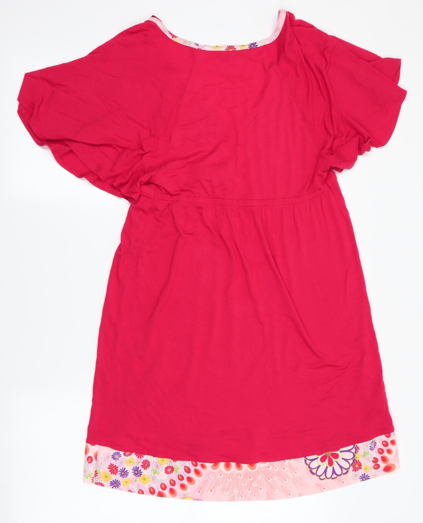 Butterflyby Womens Red Floral   Dress Size 8