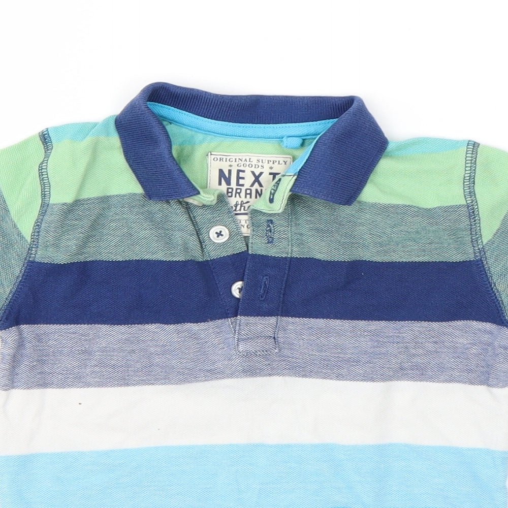 NEXT Boys Multicoloured Striped  Basic Polo Size 2-3 Years