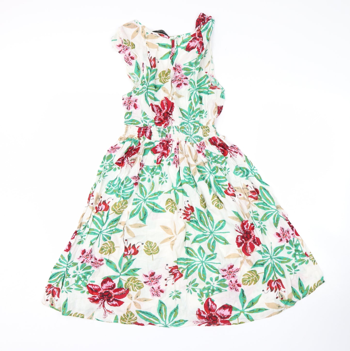 Dorothy Perkins Womens Multicoloured Floral  Fit & Flare  Size 12